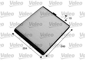 Kupefilter, CHEVROLET AVEO / KALOS Halvkombi, AVEO / KALOS Sedan, DAEWOO KALOS, KALOS Sedan, 96435888, 96449577, 96539649, 96830504, 969
