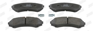 Bromsbeläggsats, Framaxel, ISUZU,MAZDA,MITSUBISHI, 4605A041, MN116445, MR 407422, MR 527868, MR407422, MR510539, MR527868, MZ690347C, S4