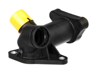 Rördel, motorkylning, Fram, på växellådssidan, Cylindriskt huvud, AUDI,SKODA,VW, 058 121 132A