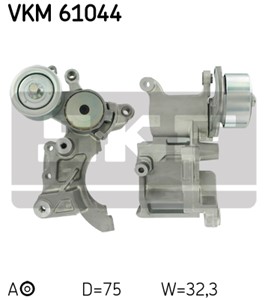 Spännrulle, flerspårsrem, TOYOTA LAND CRUISER 90, LAND CRUISER PRADO, LAND CRUISER VAN, 16620-30010