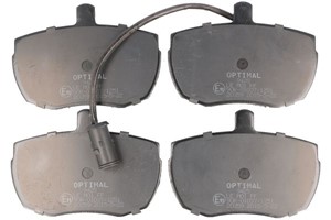 Bromsbeläggsats, Framaxel, ALFA ROMEO,FORD,IVECO,LAND ROVER,LDV,ROVER, 00607963999, 1906038, 6567001, 7963999, 89VB2K021BA, GBP90287, GB