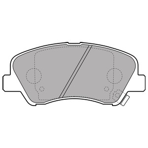 Bromsbeläggsats, Framaxel, HYUNDAI,KIA, 581011RA05, 58101-1RA05, 58101-1WA05, 58101-1WA35, 58101-4LA00, 58101C8A00, 58101-C8A00, 58101-C