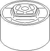 Motorkudde, Höger bak, Nedre, CITROËN,FIAT,PEUGEOT, 1809 30, 1809 33, 1809 35, 9639176880