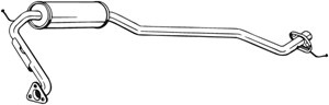 Mittenljuddämpare, HONDA CIVIC Hatchback VIII, 18220SMGE11