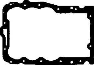 Packning, oljetråg, OPEL AGILA, CORSA B, CORSA C, CORSA D, SUZUKI WAGON R Halvkombi, VAUXHALL AGILA Mk I, CORSA Mk II, 55 353 798, 652 6
