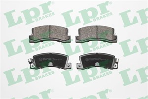 Bromsbeläggsats, Bakaxel, LEXUS,TOYOTA, 0446620020, 0446620070, 0446620100, 0446632010, 0446633010, 0446648010, 0446648050, 0449220010,