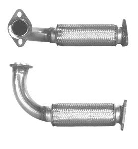 Flexrör, avgassystem, Fram