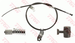 Vajer, parkeringsbroms, Höger bak, CHEVROLET SPARK, 95966825, 95999252