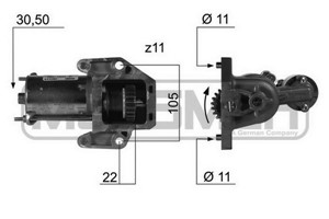 Startmotor, FORD MONDEO III, MONDEO Sedan III, MONDEO Turnier III, 1151642, 1205240, 1388569, 2S7T 11000 AA, 2S7T 11000 AB, 2S7T 11000 A