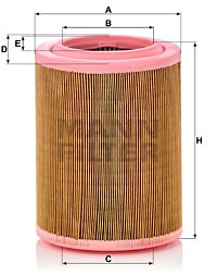 Luftfilter, ALFA ROMEO 159, 159 Sportwagon, BRERA, SPIDER, 55183562, 71773167