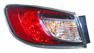 Baklykta, Höger, MAZDA 3 Sedan, BBP2-51-150D, BBP2-51-150E