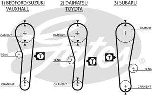 Kamrem, DAIHATSU,SUBARU,SUZUKI,TOYOTA, 12761-78400, 12761-78400-000, 12761A78400, 12761A78400000, 12761M84400, 12761M84400000, 13160-KA0
