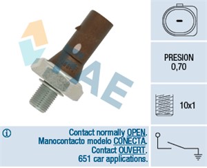 Varningsswitch, oljetryck, AUDI,FORD,MITSUBISHI,PORSCHE,SEAT,SKODA,VW, 038 919 081 C, 038 919 081 D, 038 919 081 H, 038 919 081 K, 038 9