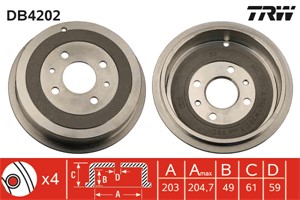 Bromstrumma, Bakaxel, ALFA ROMEO,FIAT,LANCIA, 0000060813016, 51822458, 7774593