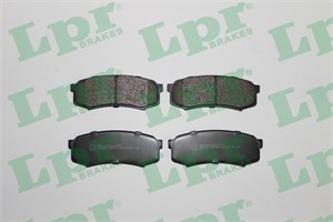 Bromsbeläggsats, Bakaxel, MITSUBISHI,TOYOTA, 0446560010, 0446660010, 0446660020, 0446660050, 0446660080, 0446660090, 0446660140, 04466YZ