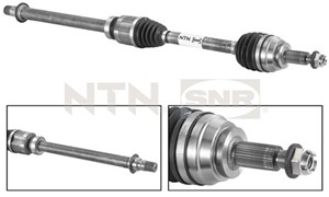 Drivaxel, framaxel höger, RENAULT MEGANE Grandtour IV, MEGANE Halvkombi IV, 391007866R