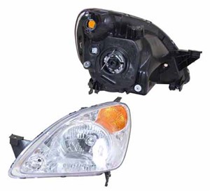 Strålkastare, Vänster, HONDA CR-V II, 33151S9AG01, 33151SCAG01