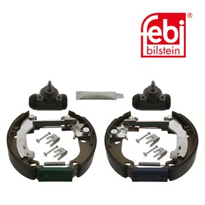 Bromsbackar, sats, Bakaxel, FIAT PANDA, PANDA Skåp/halvkombi, 77362491 S1, 77362491