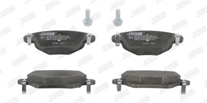 Bromsbeläggsats, Bakaxel, FORD MONDEO III, MONDEO Sedan III, MONDEO Turnier III, JAGUAR S-TYPE II, XJ, X-TYPE I, X-TYPE Kombi I, 1121895