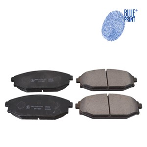Bromsbeläggsats, Framaxel, HYUNDAI GALLOPER II, MITSUBISHI GALLOPER, 58101-M1A00, S2000100, SB000100