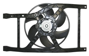 Fläkt, kylare, FIAT 500, 500 C, PANDA, PANDA VAN, LANCIA YPSILON, 51799360, 51879492, 5Q0 505 553
