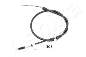 Vajer, parkeringsbroms, Vänster bak, MAZDA 626 Hatchback V, GE4T44420A, GE4T44420B, GE4T44420C, GE4T44420D