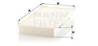Kupefilter, CHRYSLER PT CRUISER, PT CRUISER Cabriolet, PT CRUISER Combi Van, 00K05058040AB, 05058040AA, K05058040AA