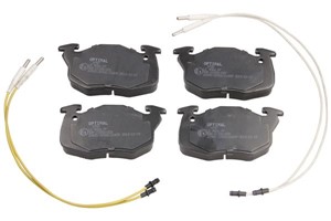 Bromsbeläggsats, Framaxel, CITROËN,PEUGEOT,RENAULT, 425091, 425092, 425102, 425120, 425165, 95659340, 95659616, 95666970