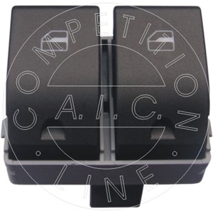 Brytare, fönsterhiss, Fram, Förarsida, SEAT CORDOBA, IBIZA III, VW FOX Halvkombi, POLO, 6Q0 959 858 0C1, 6Q0 959 858 9B9, 6Q0 959 858