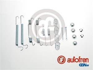 Tillbehörssats, bromsbackar, Bakaxel, AUDI,JAGUAR,OPEL, 16 05 985, 16007660, 92607660, 93174284