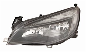 Strålkastare, Vänster, OPEL ASTRA J, ASTRA J Sedan, ASTRA J Sports Tourer, 1216674, 1216935, 13365290, 39005837