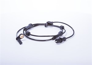 ABS-givare, Sensor, hjulvarvtal, Framaxel, Vänster, FIAT DOBLO Minibus, minivan, DOBLO Skåp/stor limousine, 46740217, 46811205