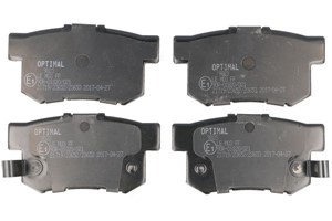 Bromsbeläggsats, Bakaxel, ROVER,HONDA,SUZUKI,ACURA,FIAT, 43022S2A000, 43022S3N000, 43022S3NE50, 43022S7S010, 43022S9A010, 43022S9AE51, 4