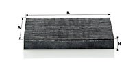 Kupefilter, MAZDA 2, 6 Hatchback, 6 Kombi, 6 Sedan, 6 Station Wagon, CX-7, GJ6A-61-P11 9A, GJ6A-61-P11 9B, GJ6B-61-P11