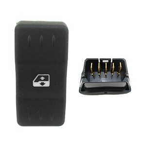 Brytare, fönsterhiss, DACIA LOGAN, LOGAN Pick-up, 6001546816, 6001546817