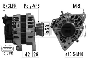 Generator, KIA PICANTO, 37300-04330