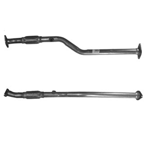 Avgasrör, Fram, HYUNDAI COUPE, KIA CERATO Halvkombi I, CERATO Sedan I, 286102D107