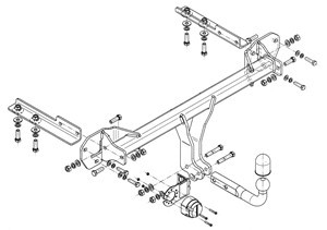 Dragkrok, Standard, SUBARU XV