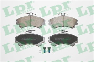 Bromsbeläggsats, Framaxel, MITSUBISHI,PROTON,VOLVO, 3345670, MR235557, MR249241, MR407946, X3511007