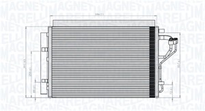 Kondensor, klimatanläggning, HYUNDAI,KIA,PEUGEOT, 976063X000, 97606A6100