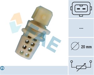 Sensor, insugslufttemperatur, MITSUBISHI,OPEL,RENAULT,VOLVO, 0836402, 09109683, 30804940, 30871112, 4401683, 77 00 744 583, 77 01 040 73