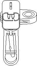 Sensor, insugslufttemperatur, CITROËN,FIAT,FORD,LANCIA,LAND ROVER,MAZDA,MINI,MITSUBISHI,PEUGEOT,TOYOTA,VOLVO, 1 251 249, 1 331 461, 1 42