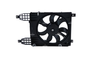 Fläkt, kylare, CHEVROLET AVEO / KALOS Halvkombi, AVEO / KALOS Sedan, 08 36 013, 095510006, 1 729 032, 1636.75, 51782035, 51831050, 55220