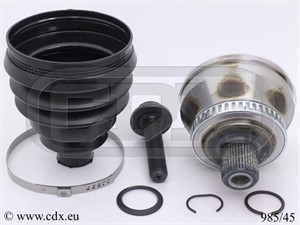 Drivknut, Framaxel, På hjulsidan, AUDI A4 B6, A4 B6 Avant, A4 B6 Cabriolet, A4 B7, A4 B7 Avant, 8E0498099A, 8E0498099G