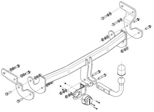 Dragkrok, Standard, HYUNDAI i40 I