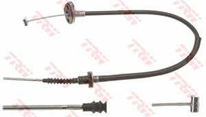 Vajer, koppling, CHEVROLET MATIZ, SPARK, 25187023, 96590793