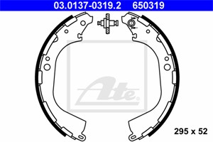 Bromsbackar, sats, Bakaxel, NISSAN NAVARA, PATHFINDER II, PICK UP, 44060-0W725, 44060-0W726, 44060-0W727, 44060-37G25, D4060-0W727
