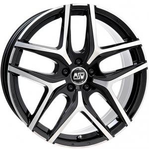 MSW 40 Black Polished 8x18 5/127 ET40 B71.6
