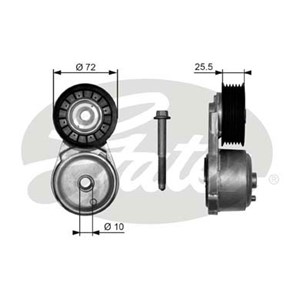 Spännrulle, flerspårsrem, CHEVROLET SUBURBAN, 10239670, 12456152, 12561094, 12580296, 8102396700