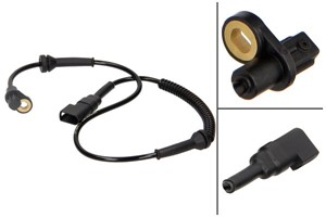 ABS-givare, Sensor, hjulvarvtal, Bakaxel, båda sidor, FORD TOURNEO CONNECT, TRANSIT CONNECT, 2T14-2B372-BE, 4370938, 4383361